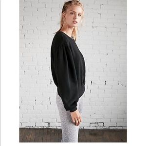 NWT Express Balloon Sleeve Sweatshirt - Black